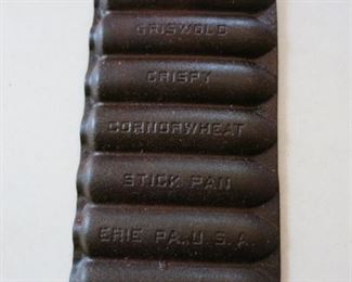 Griswold Mini corn bread cast iron pan, No 262