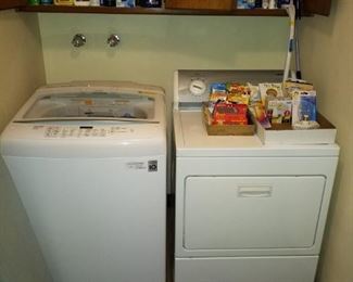 Washer andcdryer