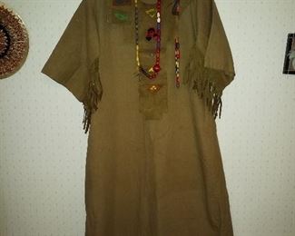 Camp fire ceremonial gown