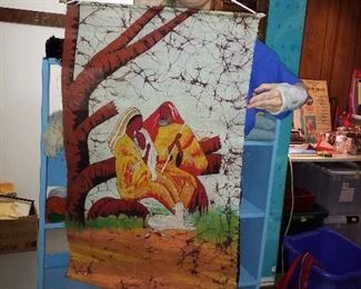 Hand painted, Africa