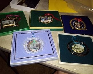 White house ornaments