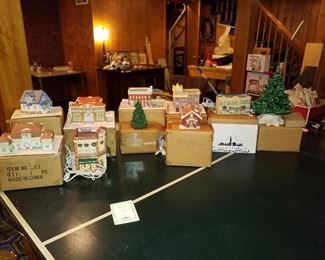 Christmas village in Linsborg