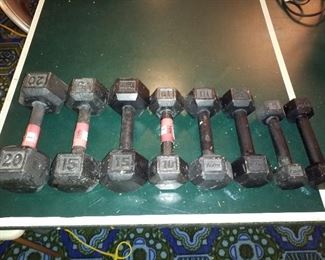 Antique York weights