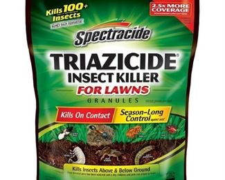 LOT OF 5 Spectracide Triazicide Insect Killer Granules, 10-Pound