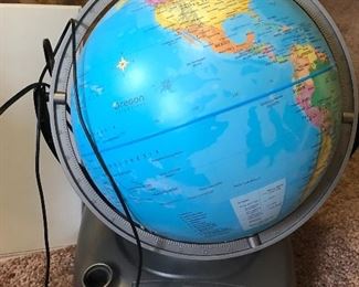 Electric globe 
