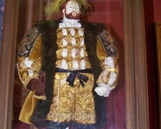 Henry VIII doll in case