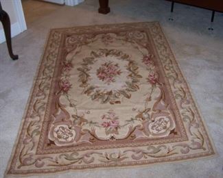 Needlepoint rug