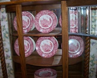 Huntingdon College plates, 12