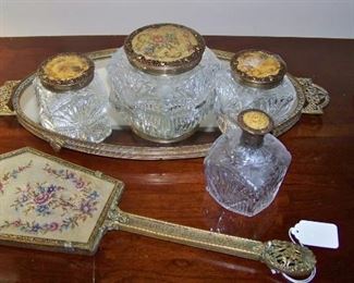 Vintage dresser set
