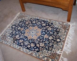 One of several oriental rugs