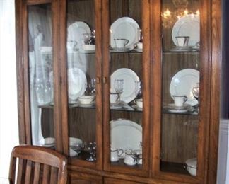 Bernhardt china cabinet
