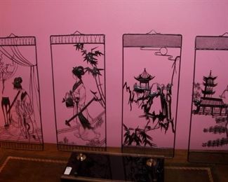 Asian wire panels (8)