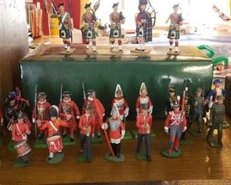 Collectible British Soldiers