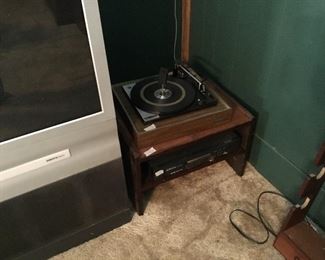 One of many record players