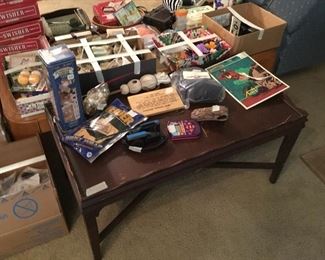 Another coffee table & miscellaneous