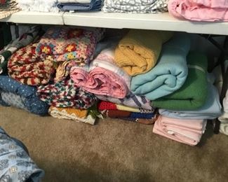 Afghans and blankets
