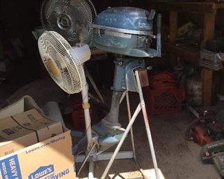 Fans and boat motor