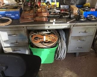 Desk in Garage