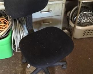 Desk chair in Garage