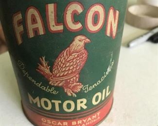 Falcon Motor Oil Can