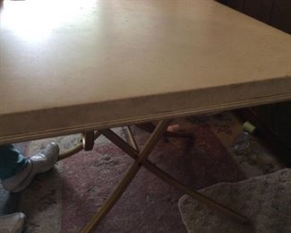 REALLY COOL MCM FOLDING TABLE (WILL GET BETTER PICTURE LATER)