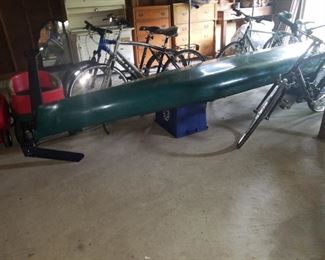 Large canoe, maker unknown