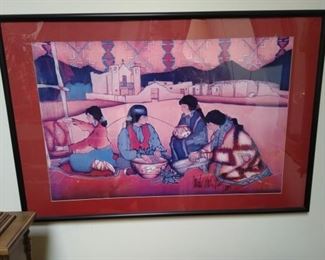 Wall Decor Native American Art