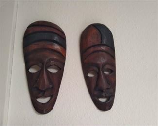 Masks Wall Art 