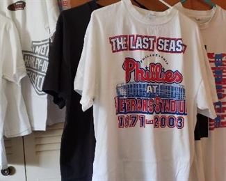 Phillies Baseball T-Shirts Adult Sizes