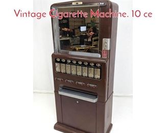 Lot 277 ABC VENDING CORP Vintage Cigarette Machine. 10 ce