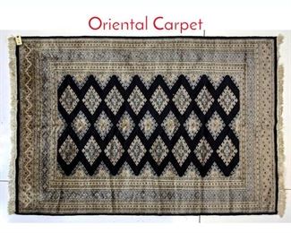 Lot 151 4x5 Blue Bokara Handmade Oriental Carpet 