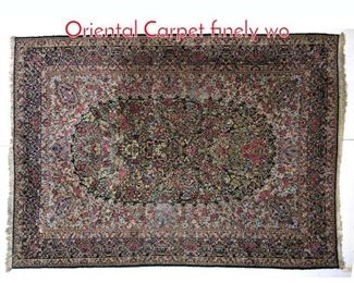 Lot 171 67x94 Floral Handmade Oriental Carpet finely wo