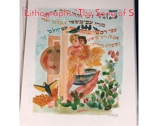 Lot 201 CHAIM GROSS Suite of 9 Lithographs 