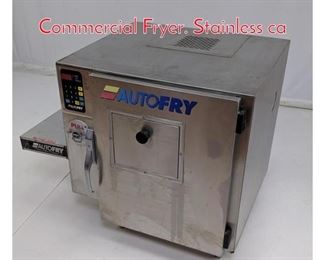 Lot 275 AUTOFRY Industrial Commercial Fryer. Stainless ca