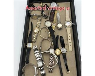 Lot 91 17pc Assorted Wrist Watch Lot. Assorted vintage a