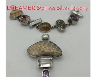 Lot 137 2pc ECHO OF THE DREAMER Sterling Silver Jewelry. 