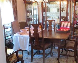 Dining furniture, china/curio cabinets