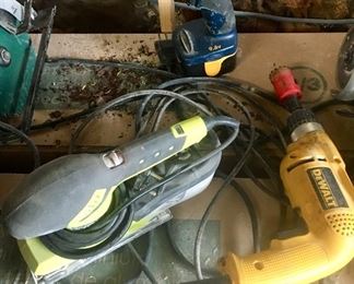 Dewalt Power Drill
Ryobi power