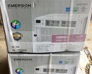 2 Emerson Window Air Conditioners new in box