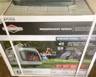 Briggs & Stratton  new in box powersmart Generator