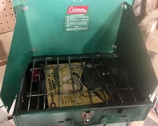 Coleman gas camping stove