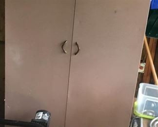 Large metal storage caninet