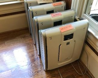 Four Rabbit air purifiers