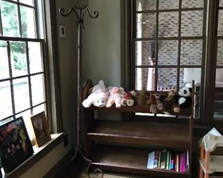 Kids toys, books, and bookcase