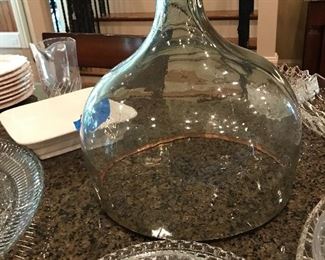 Unique glass food cover