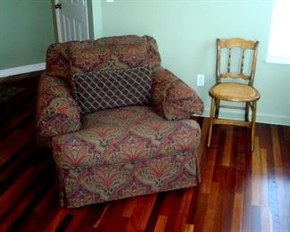 Century chair matching the Century sofa and Victorian cane seat chair.