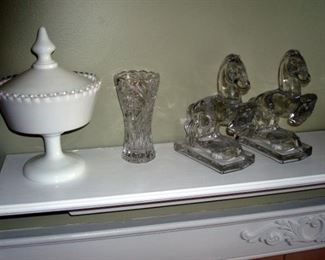 Heisey horses and etc.