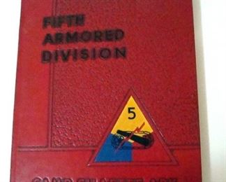 Fifth Armored Division., Camp Chaffee, Ark. 1953 book. 