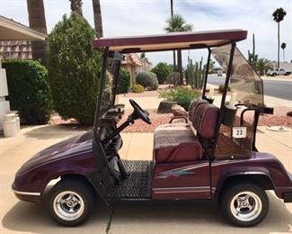 2003 Carpar 48 volt "Arizona Edition" Electric Golf Cart w/ Charger