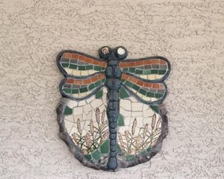 10" Dragonfly Wall Plaque